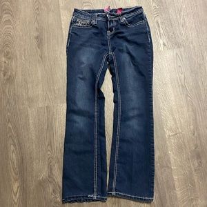 Girls bootcut jeans